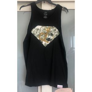 Diamond Supply Co.NWOT Black "d" Logo Tank Top- L